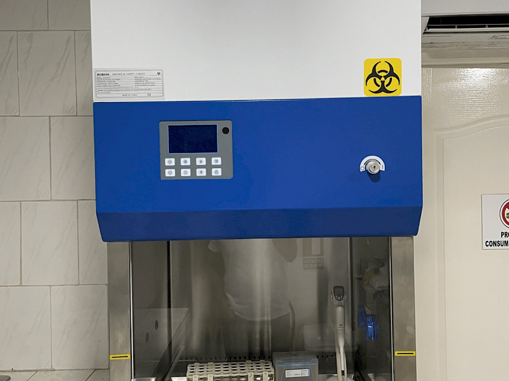 Cabina de bioseguridad clase II