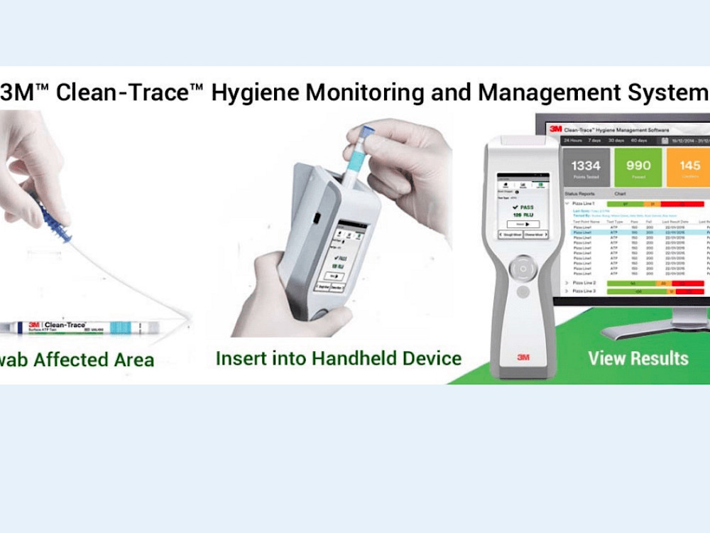 Sistema Clean-Trace&trade; de 3M para monitoreo de higiene